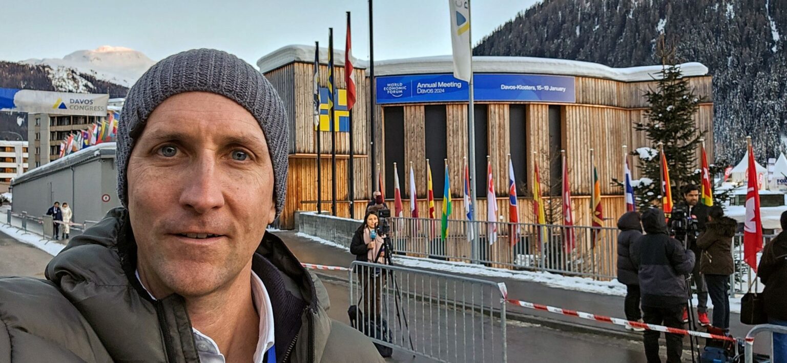 Markus Barnikel in Davos